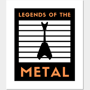 Legends Of The Metal Posters and Art